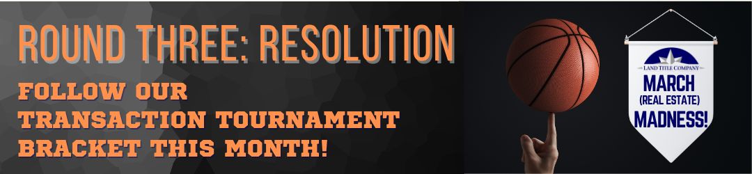 Round 3 is the Resolution Round of our Transaction Tournament!