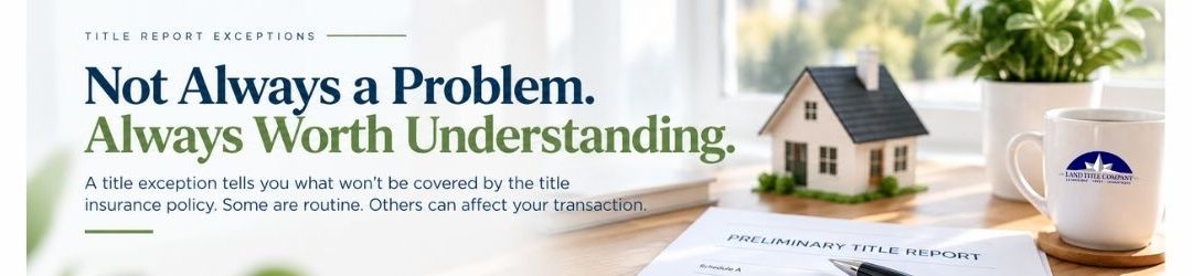 Title Report Exceptions